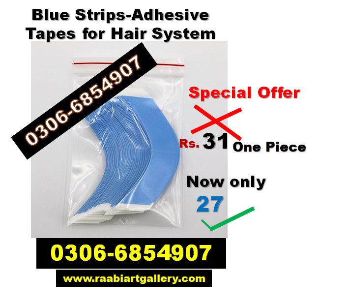Blue Strips adhesive Tapes hair system