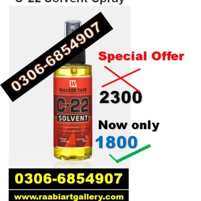 C-22 Solvent for Wigs and Lace Systems Removal