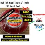 Sensi tak red tape 1 inch 36 yards roll