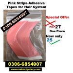 Pink Strips adhesive tapes hair system